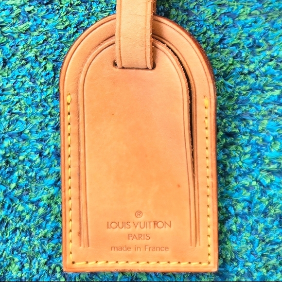 Louis Vuitton Vachetta Leather Luggage Tag - Picture 3 of 9